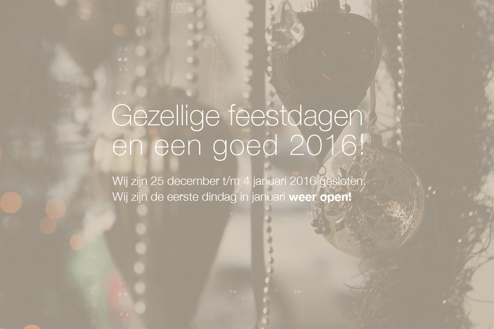 Openingstijden Kerst | Oud&Nieuw
